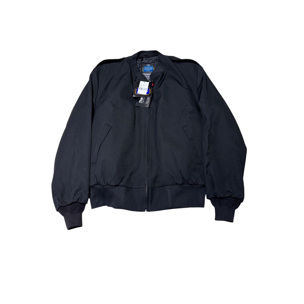 NWT Neptune Garment Co Army Female Wool Jacket‎ Black 22L Thinsulate Insulation